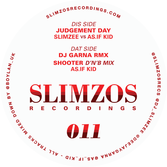 Image of Slimzos 011 Signed by DJ Slimzee 