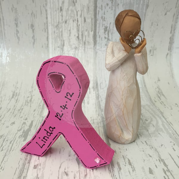 Image of Personalised Cancer Ribbons