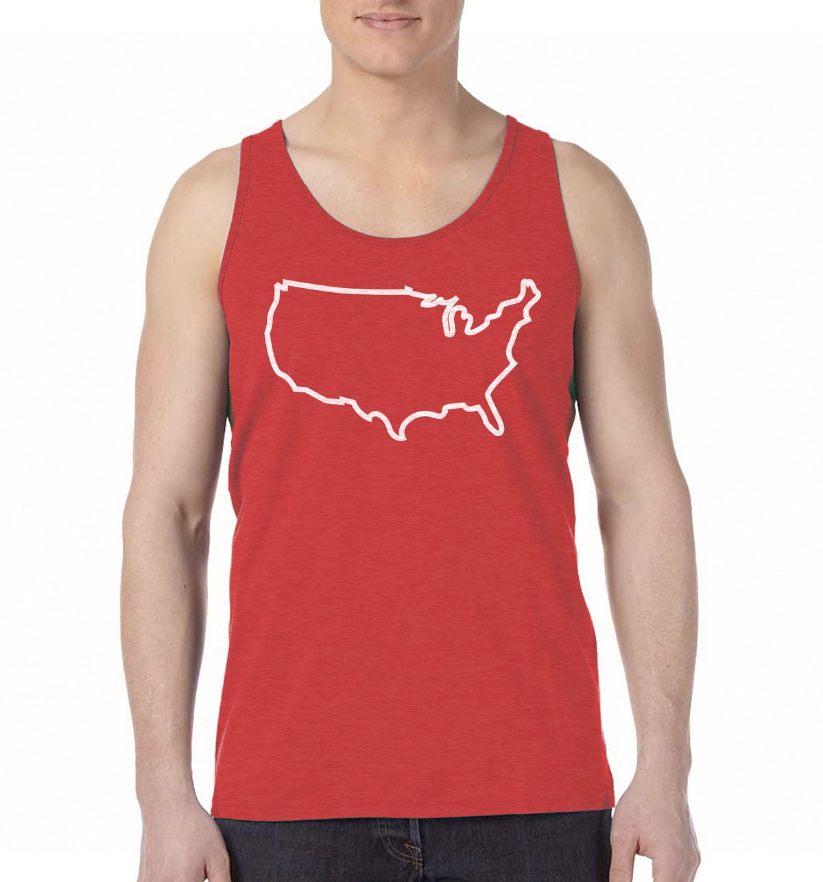 Image of USA (Red) Tank