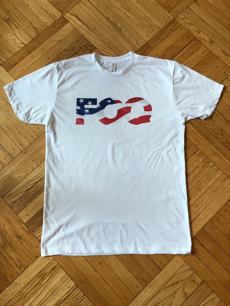 Image of FOQ Flag shirt - USA