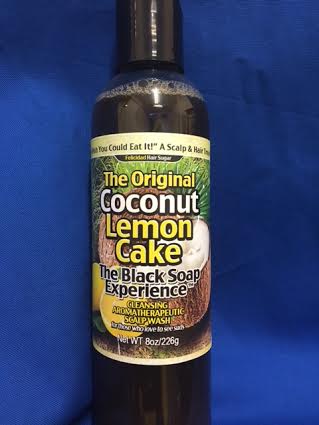 Image of Coconut Lemon Cake The Black Soap Experience 8oz