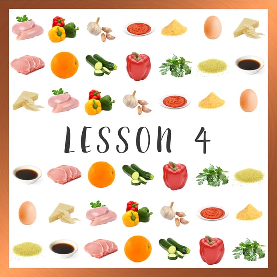 Image of Lesson 4 - Milanese Chicken // Orange & Soy Pork
