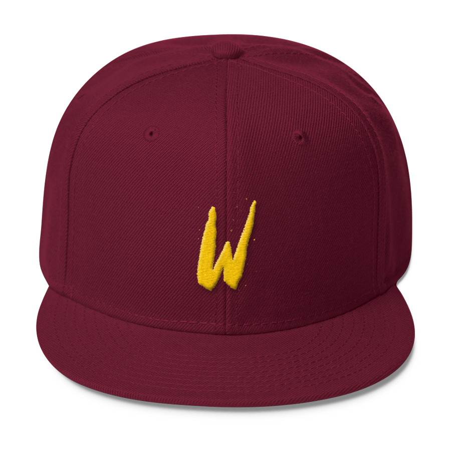 Image of "W" Logo Snapback Hat