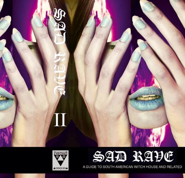 Image of [LIMITED 20] SAD RAVE VOLUME 2 CASSETTE (Design B, Cosmotropia de Xam)