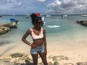 Image of Emoji Sporty Swim Top