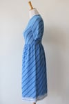 Image of SOLD Blue Candy Cane Dress