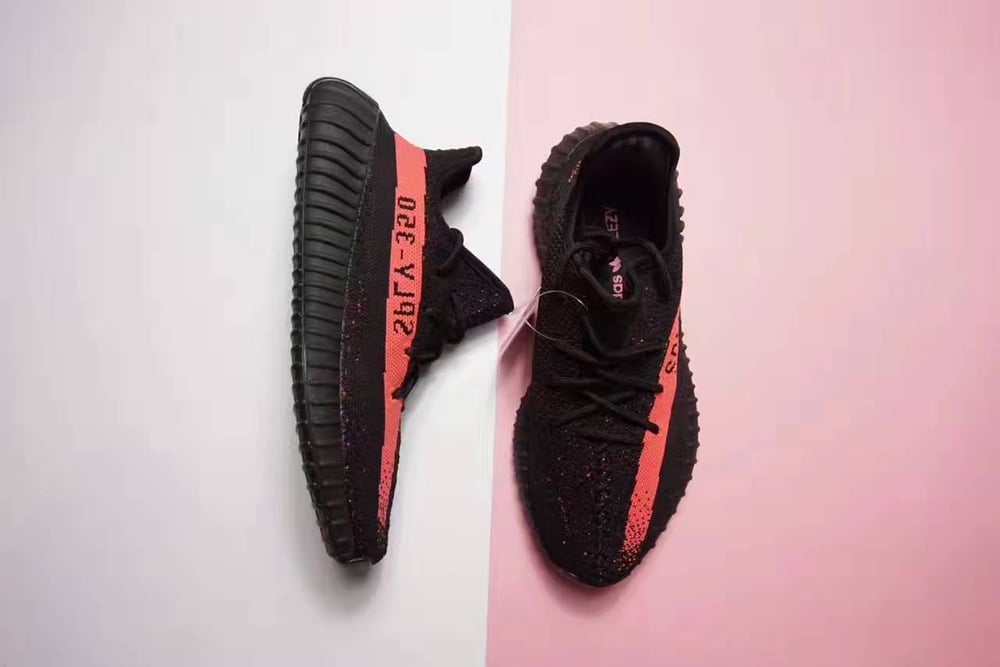 Image of Yeezy ’BLACK/RED'