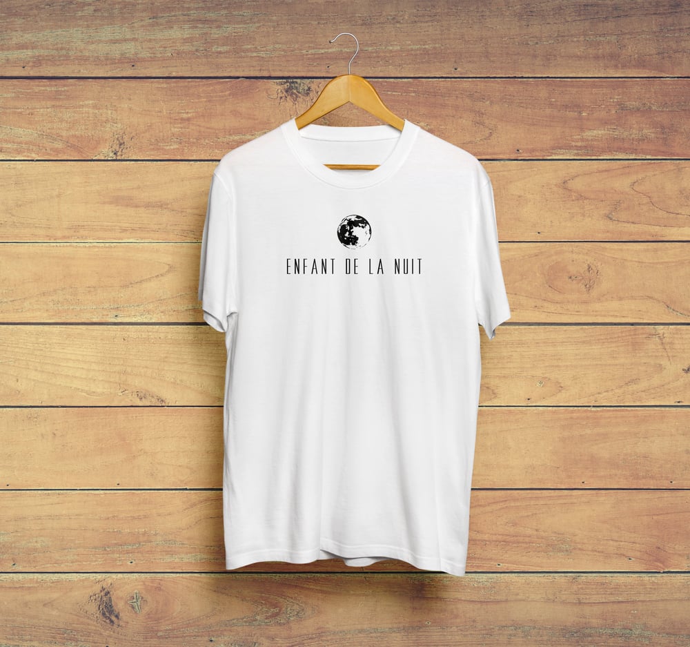 Image of Tee-shirt wht "Enfant de la nuit"