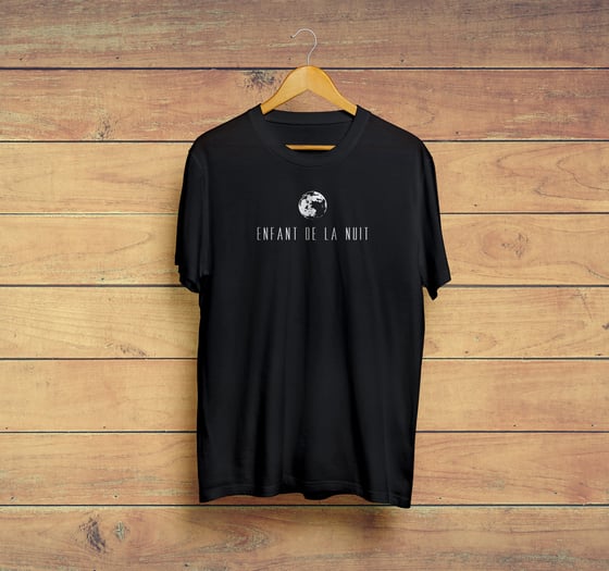 Image of Tee-shirt blk  "Enfant de la nuit"