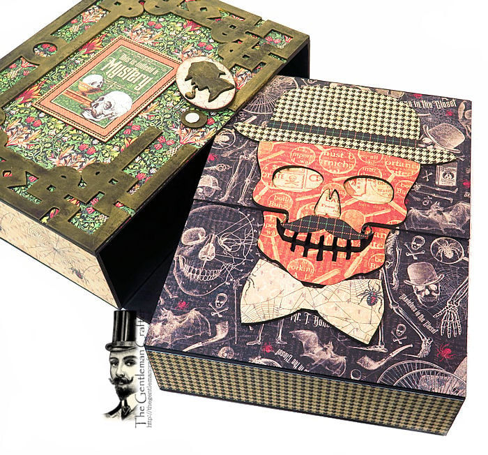 Image of The Case of the Dastardly Deeds Mystery Book KIt with paper