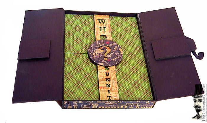 Image of The Case of the Dastardly Deeds Mystery Book KIt with paper