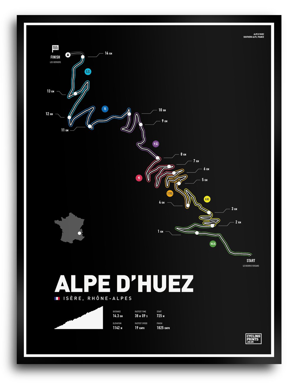 Image of Alpe D'Huez | Art Print