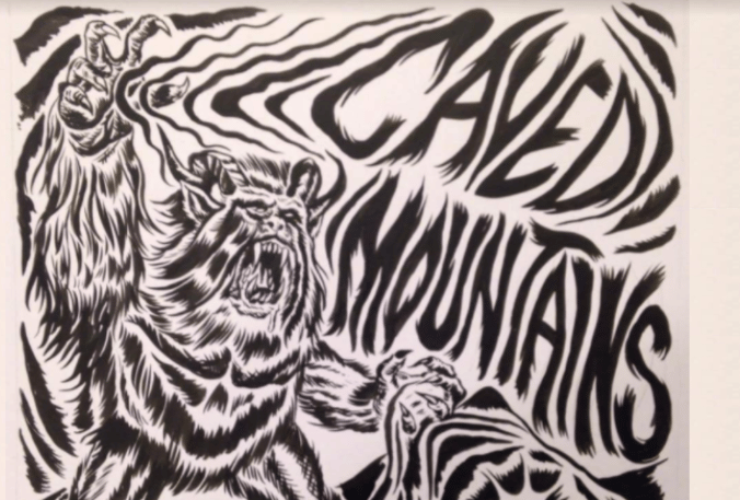 Image of Yeti Mountains (White T)