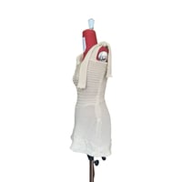 Image 3 of Upcycled Patchwork Knit Mini Dress – One of a Kind