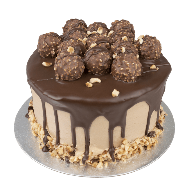 Image of Chocolate Hazlenut Truffle Cake