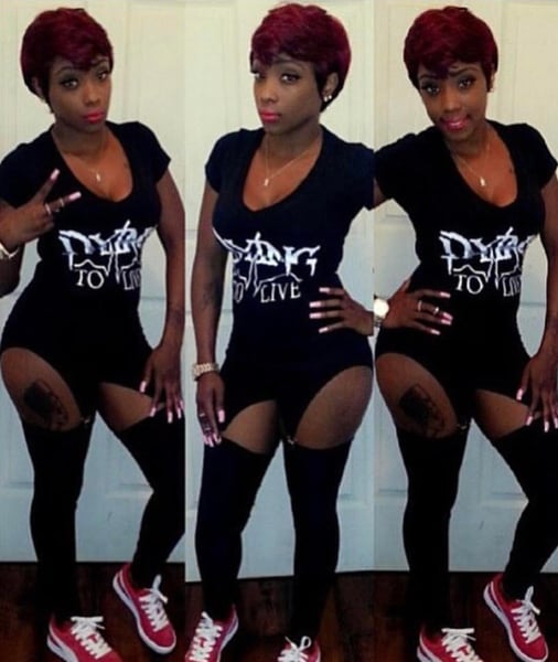 Image of Dying2live lady"s V-cutt