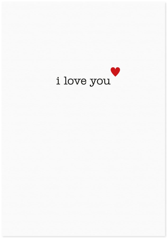 Image of i love you