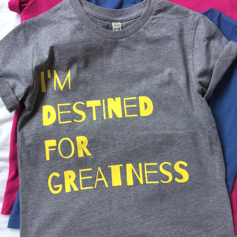 Image of 'Greatness T' Grey