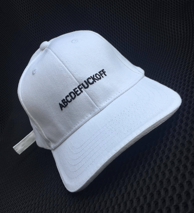 Image of CASQUETTE ABCDEFUCKOFF