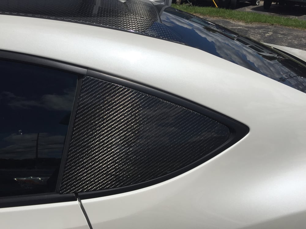 FRS/BRZ/GT86 carbon quarter window panels