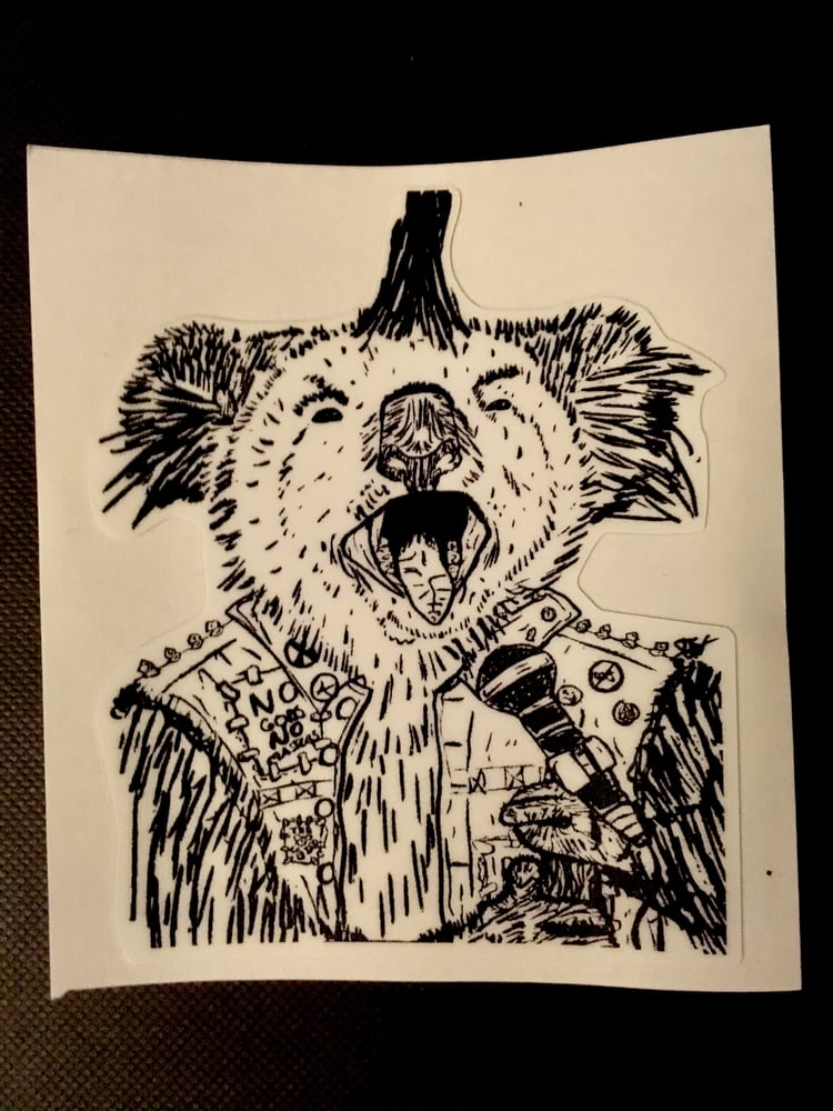 Image of Punk Koala Sticker