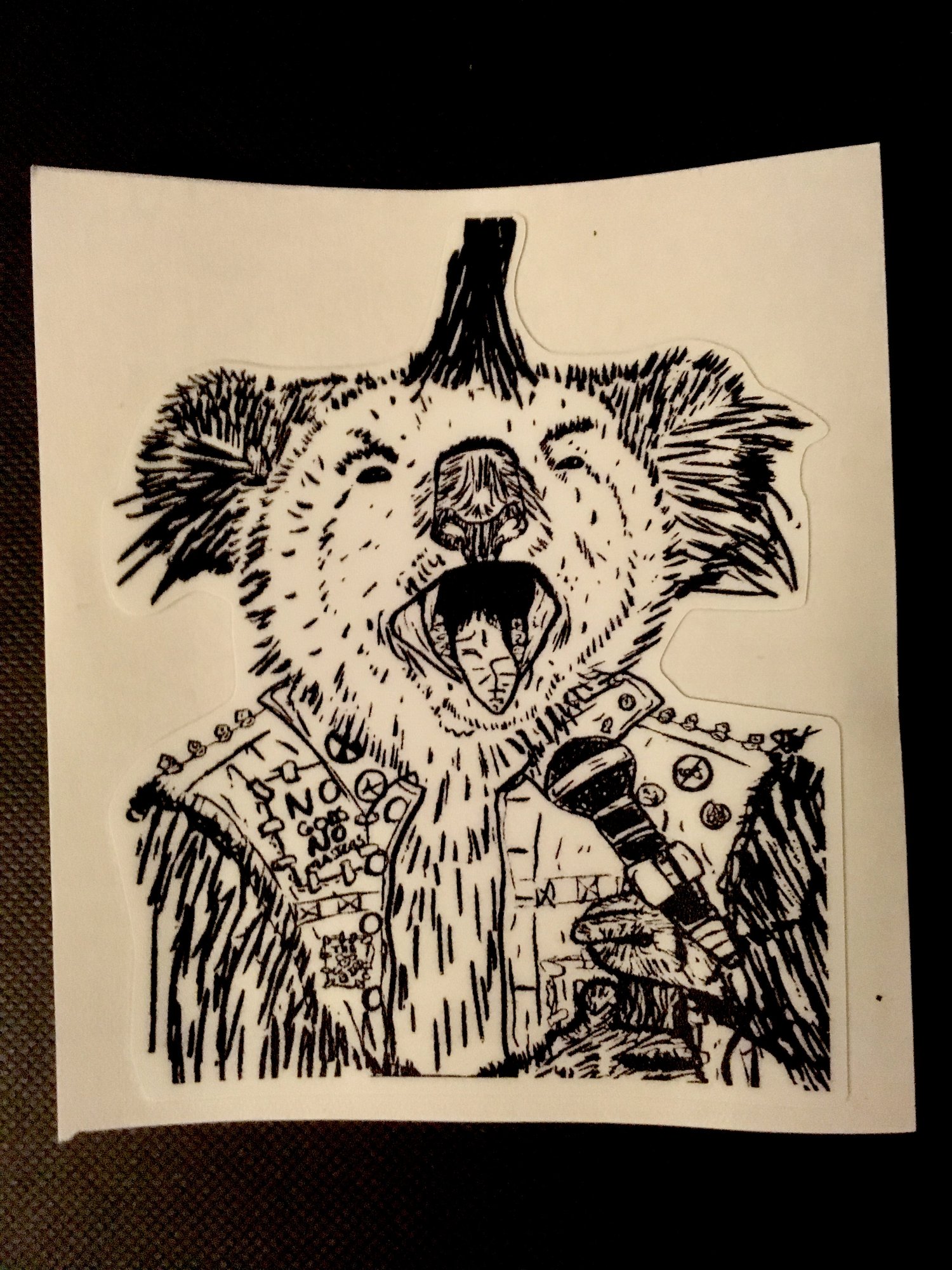 Image of Punk Koala Sticker