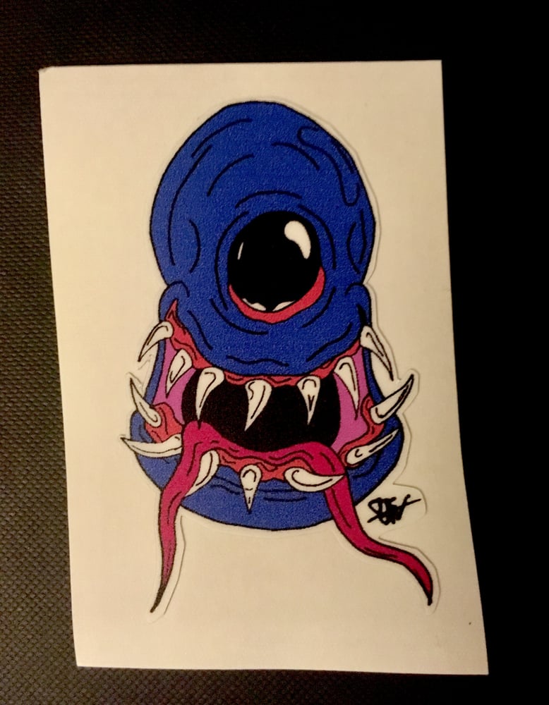 Image of Cyclops Demon Sticker