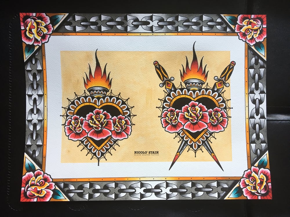 Image of Sacred Hearts (Print)