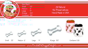 Image of Crunchy Peanut Butter & Pumpkin Doggie Biscuits