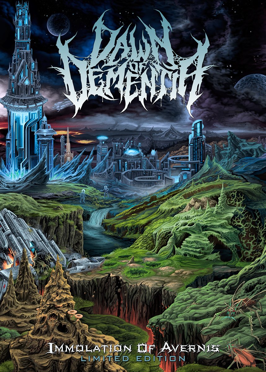 Image of Dawn Of Dementia - Immolation Of Avernis - Limited DVD Case Edition