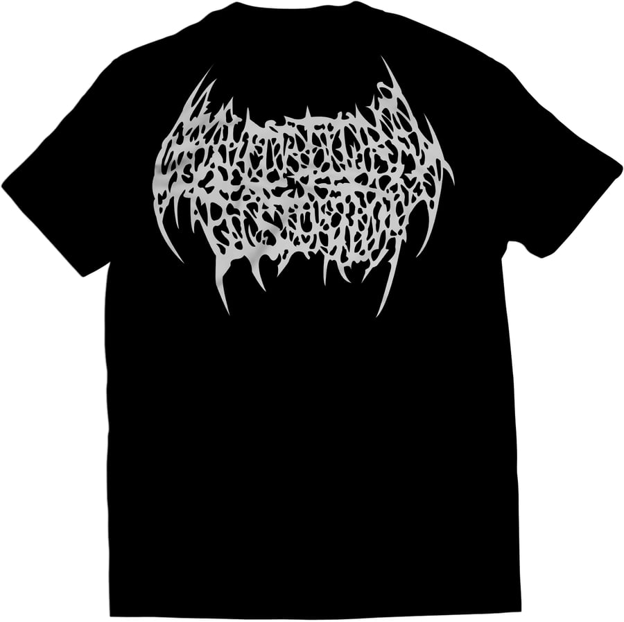 Image of Gravitational Distortion - Silver Logo T-Shirt