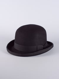 Black Bowler Hat