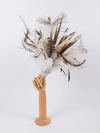 Image 1 of Large Feather Bridal Bouquet
