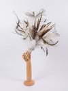 Large Feather Bridal Bouquet