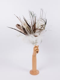 Image 2 of Large Feather Bridal Bouquet