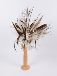 Image 4 of Large Feather Bridal Bouquet