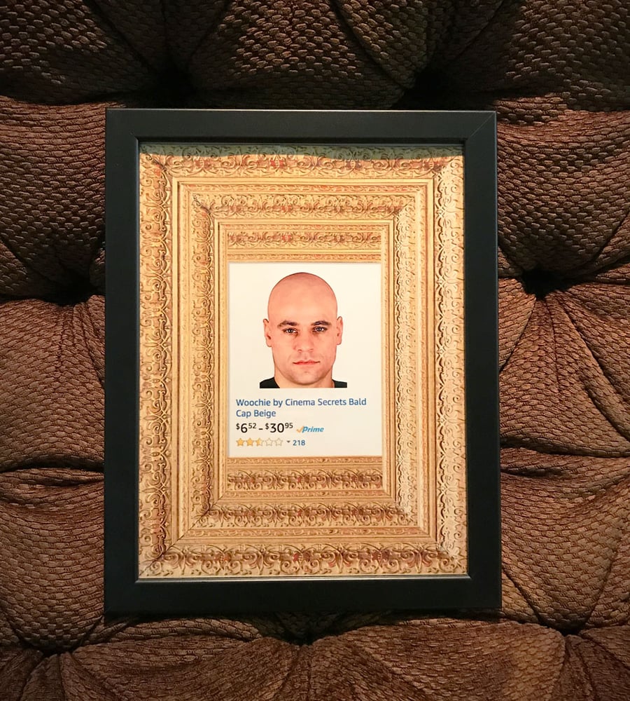 Image of "Bald Caps of Amazon" Framed Artwork