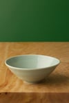 Set of 6 Hi-fire Porcelain with a Celadon glaze bowls 