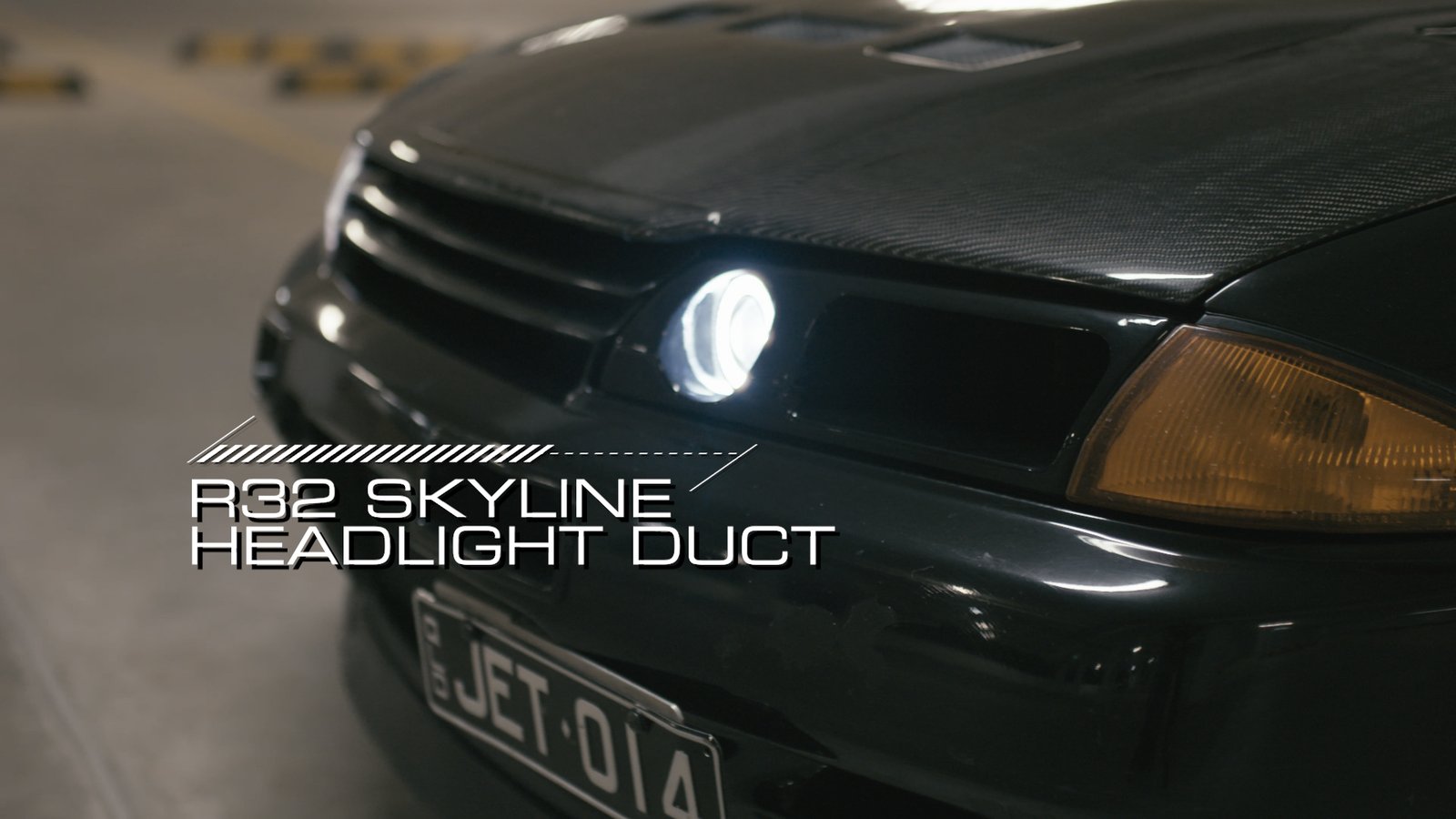 r32 skyline halo headlights