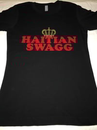 Haitian Swagg Red & Gold V neck
