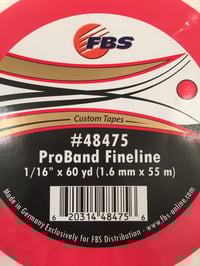 LA ROUGE 1/16 FBS - FINELINE TAPE