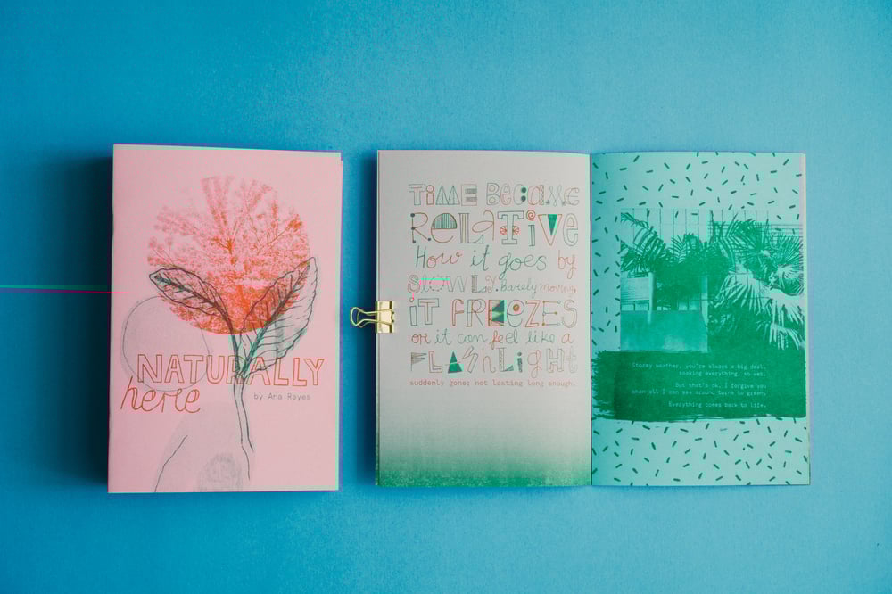 Image of Naturally Here | Riso Zine