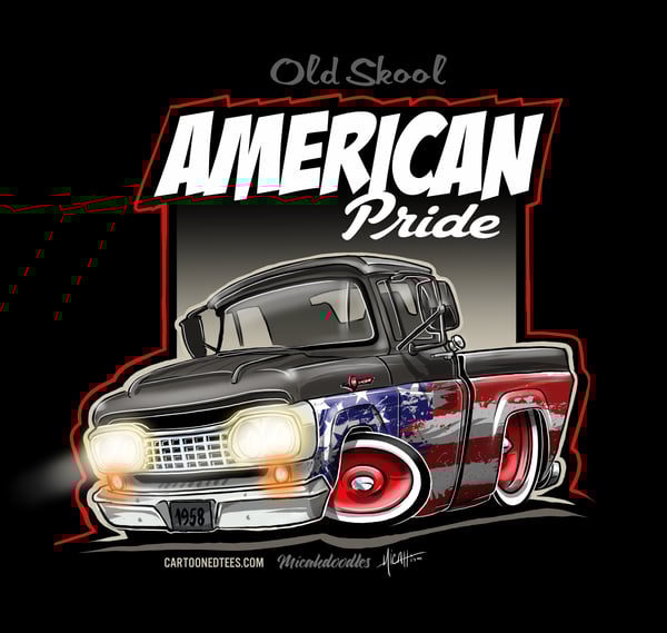 Image of '58 F100% Patriotic