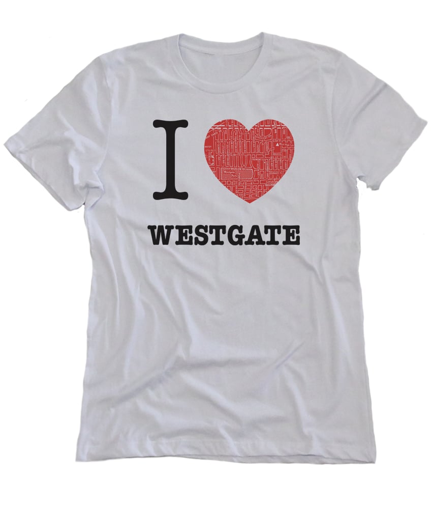 Image of I love westgate White Tee