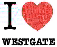 Image 2 of I love westgate White Tee