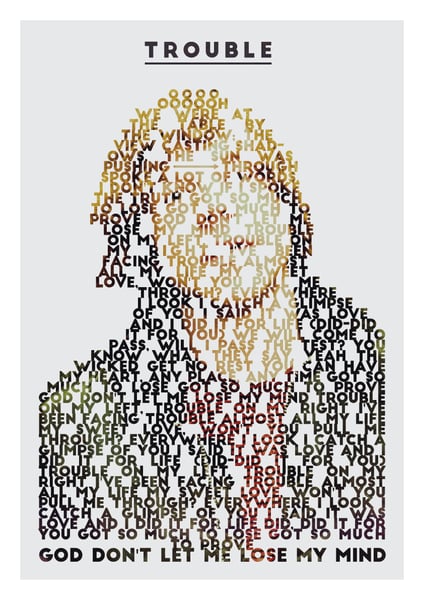 Image of Cage The Elephant - Trouble A3 Poster