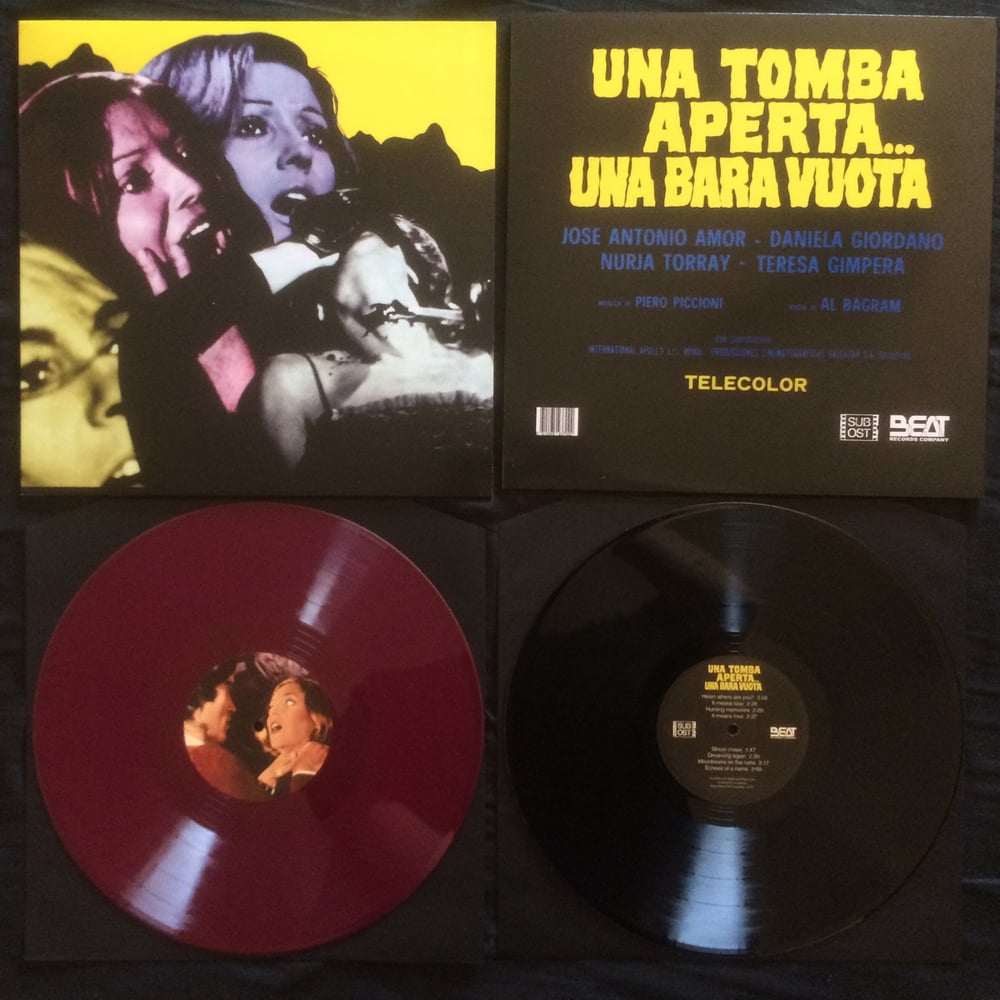 Piero Piccioni - Una Tomba Aperta...Una Bara Vuota - Lp Black