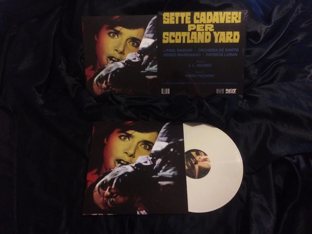 Piero Piccioni - Sette Cadaveri Per Scotland Yard - Lp White