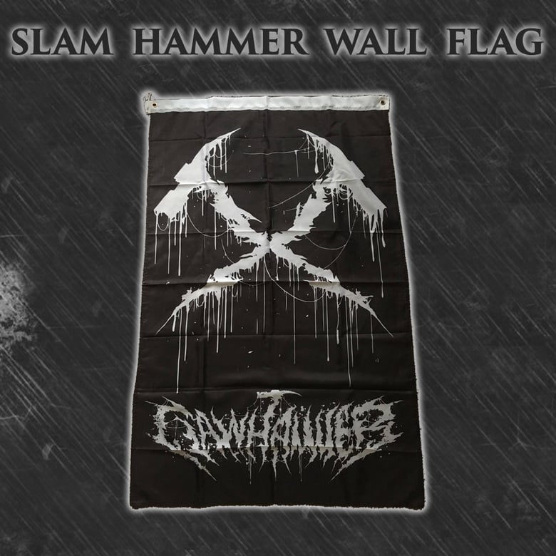 Image of Slam Hammer Wall Flag