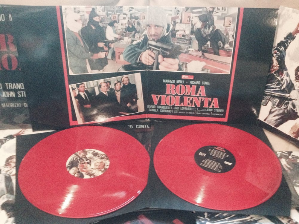 Guido & Maurizio De Angelis - Roma Violenta - 2xLp - Red Ultd